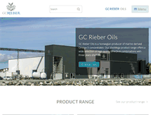 Tablet Screenshot of gcrieber-oils.com